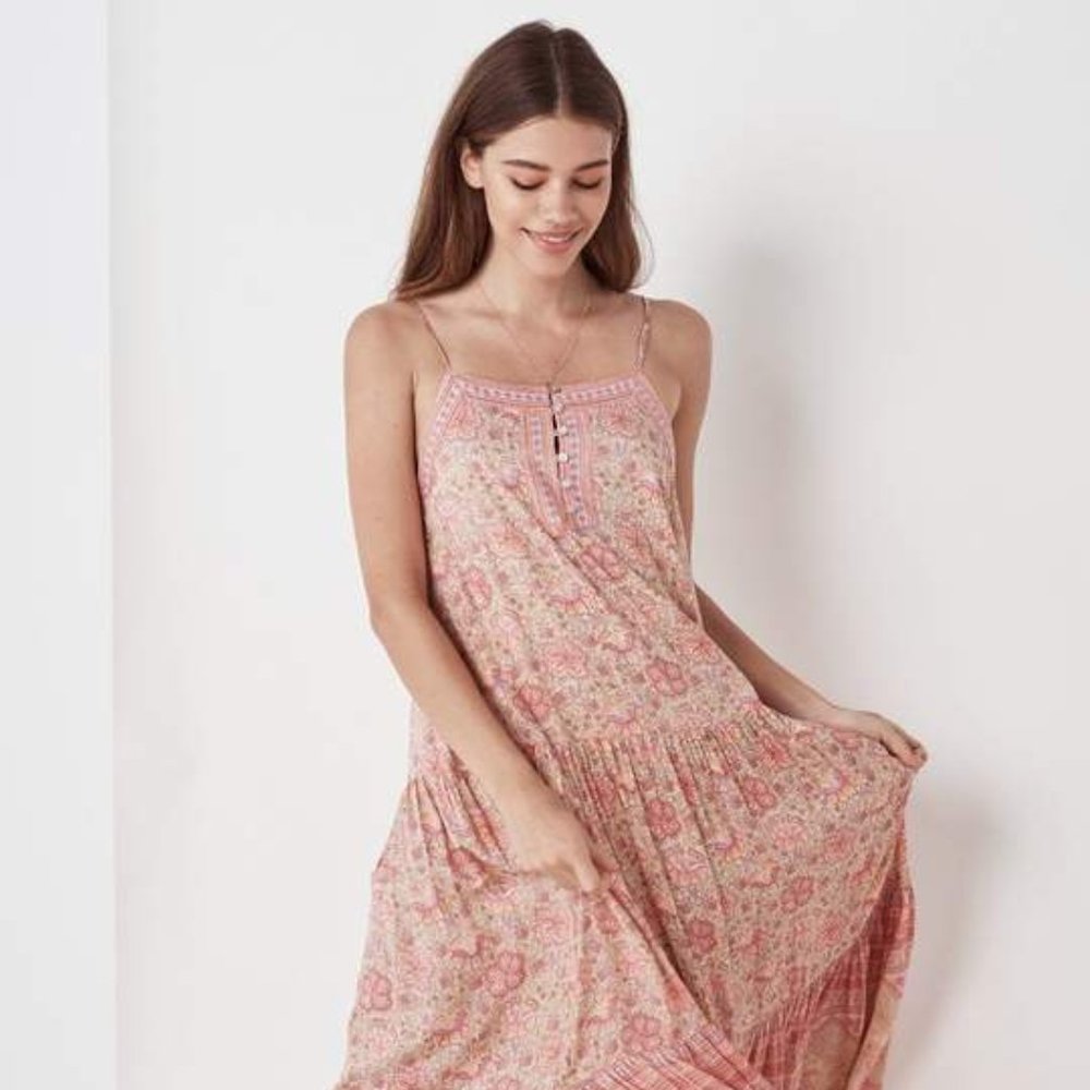 Poinciana Strappy Maxi Swap Hold not for sale